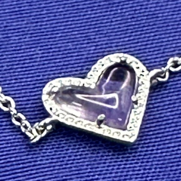 Kendra Scott Mini Ari Heart Adjustable Bracelet - Picture 3 of 13